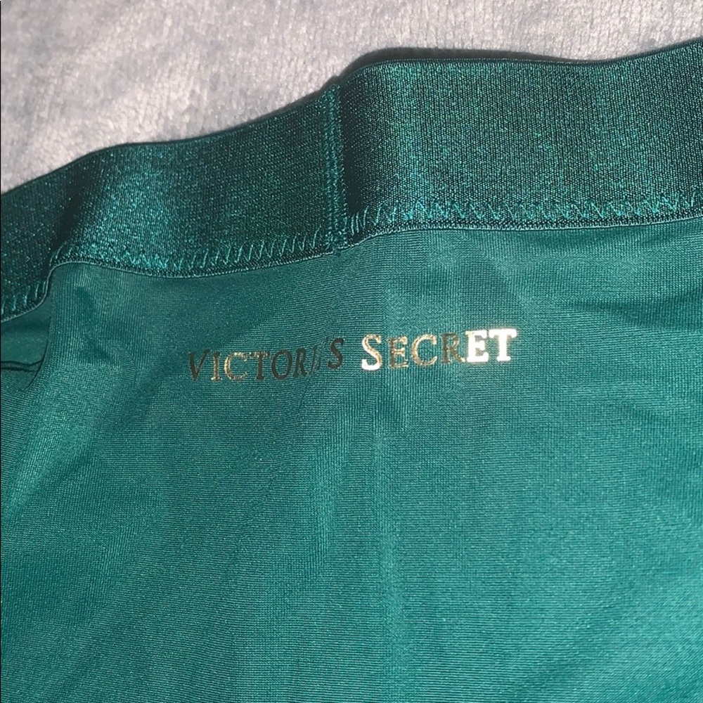 High Waisted Emerald Green Panties with cutouts